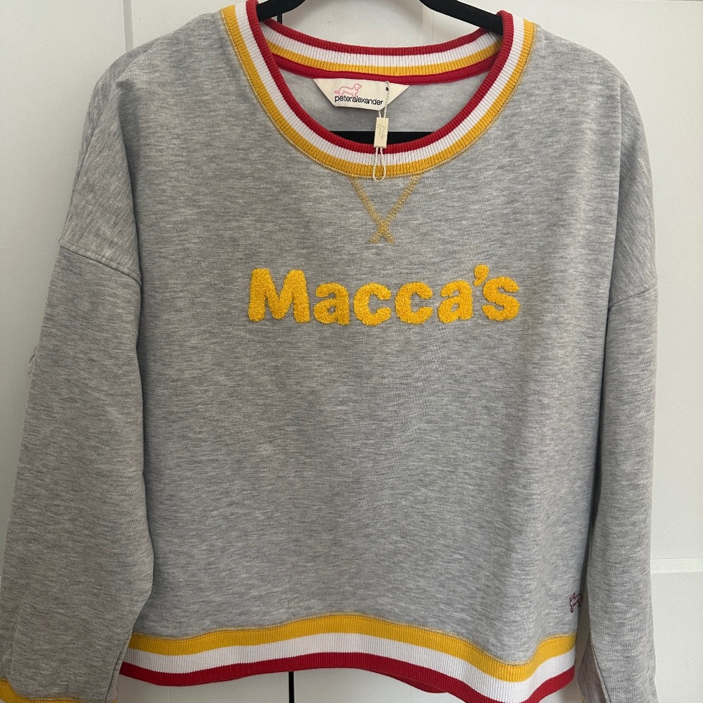 Peter Alexander Limited Edition Macca’s sweatshirt